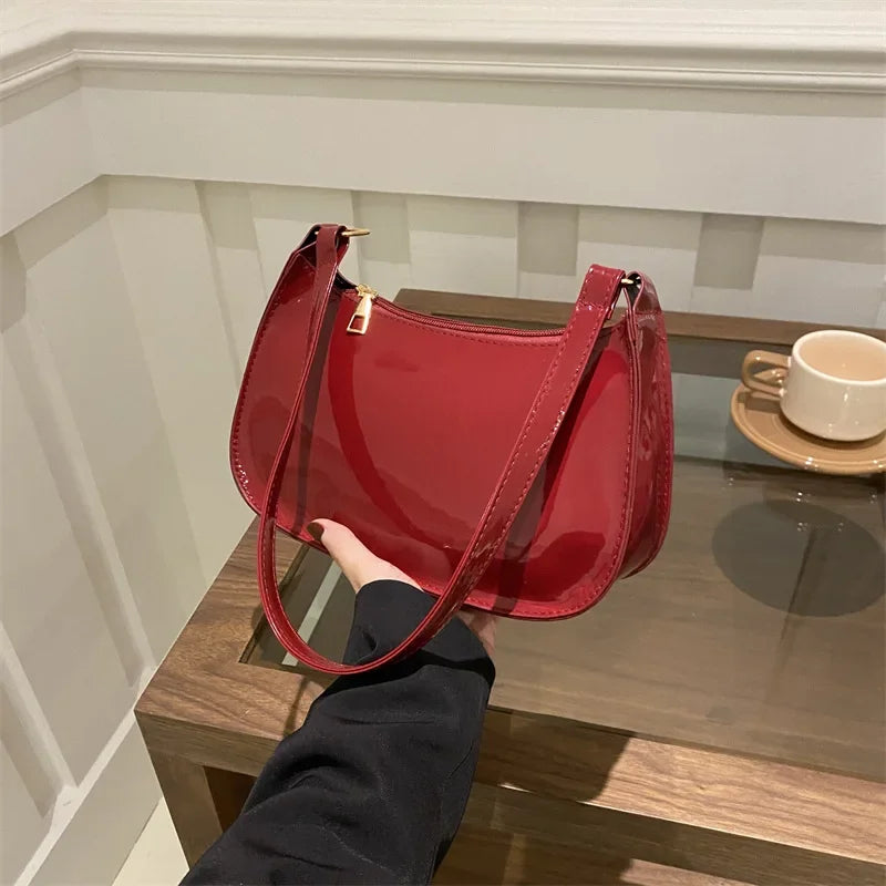 Glosséra Leather Shoulder Bag