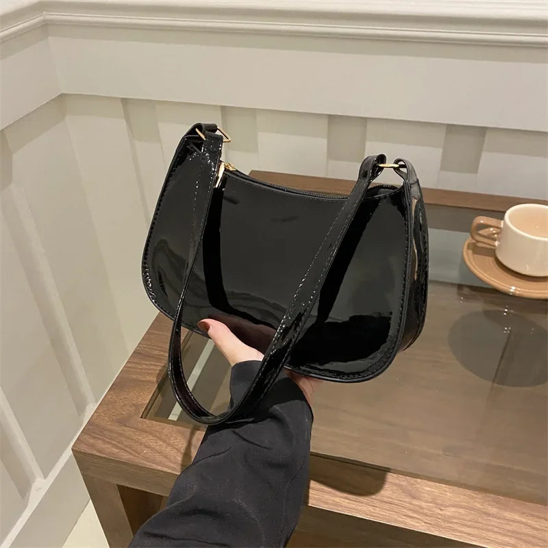Glosséra Leather Shoulder Bag