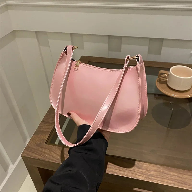 Glosséra Leather Shoulder Bag